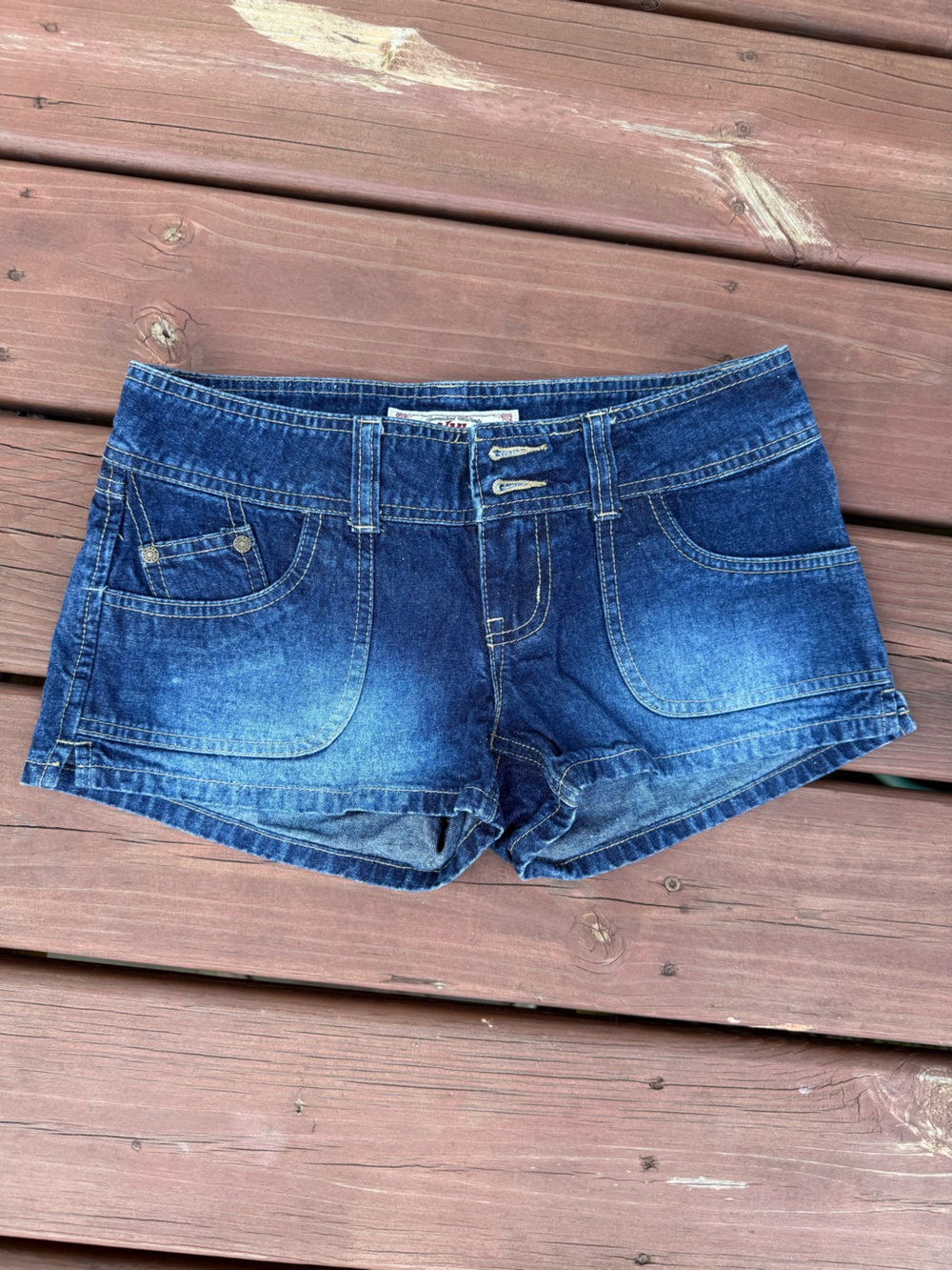 YMI Dark Blue Denim Women’s Shorts